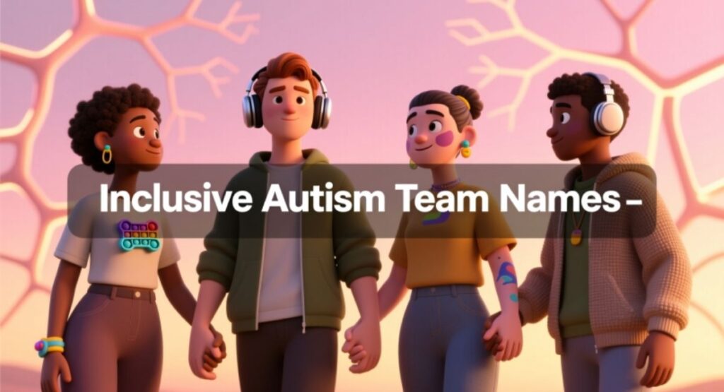 Inclusive Autism Team Names