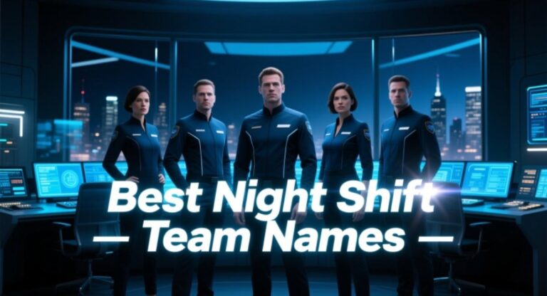 350+ Best Night Shift Team Names: Creative, Funny, and Motivational Ideas