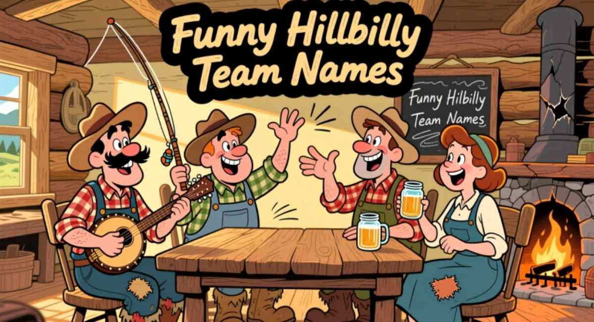 900+ Funny Hillbilly Team Names: Redneck Team Names, Southern & Funny Ideas