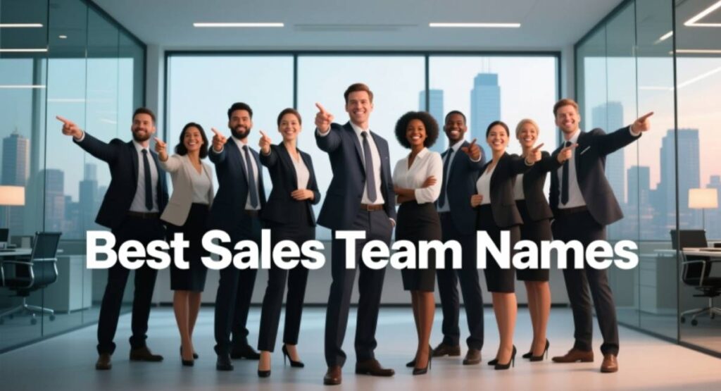 Best Sales Team Names