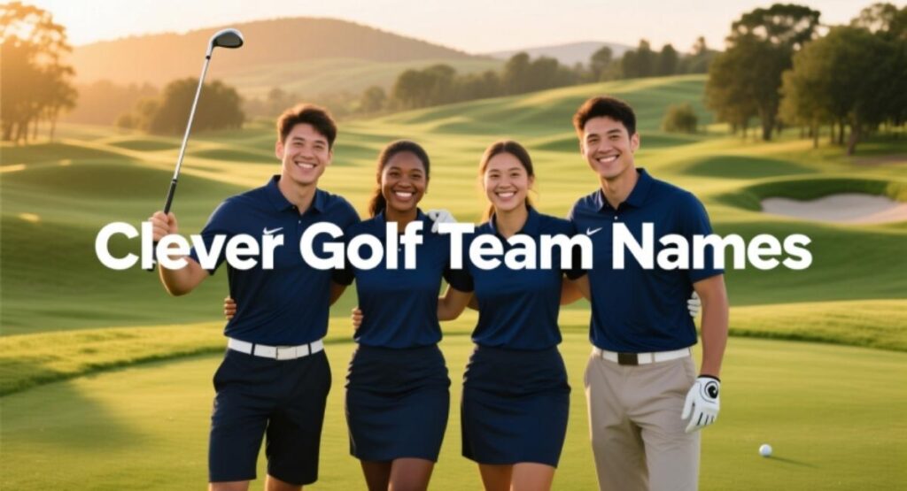 Clever Golf Team Names