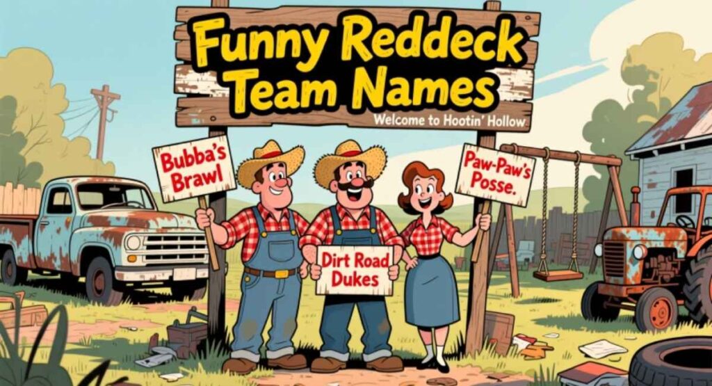 Funny Redneck Team Names