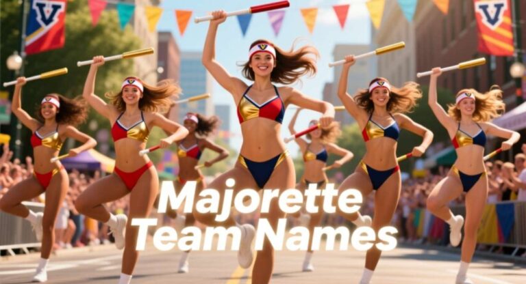 800+ Majorette Team Names: Creative, Fun & Bold Ideas for Your Dance Team