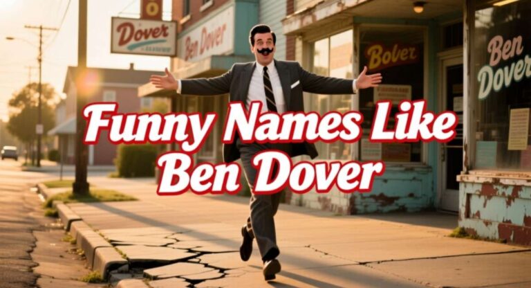 2000+ Funny Names Like Ben Dover – Hilarious, Clever, and Memorable Name Ideas