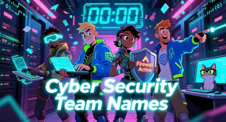 500+ Creative & Unique Cyber Security Team Names for Hackers and Professionals