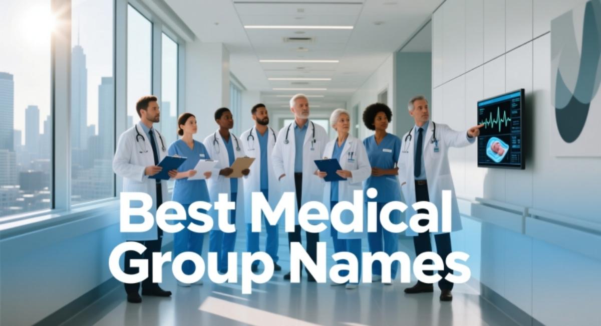 750+ Best Medical Group Names: Unique, Professional & Memorable Ideas for Practice