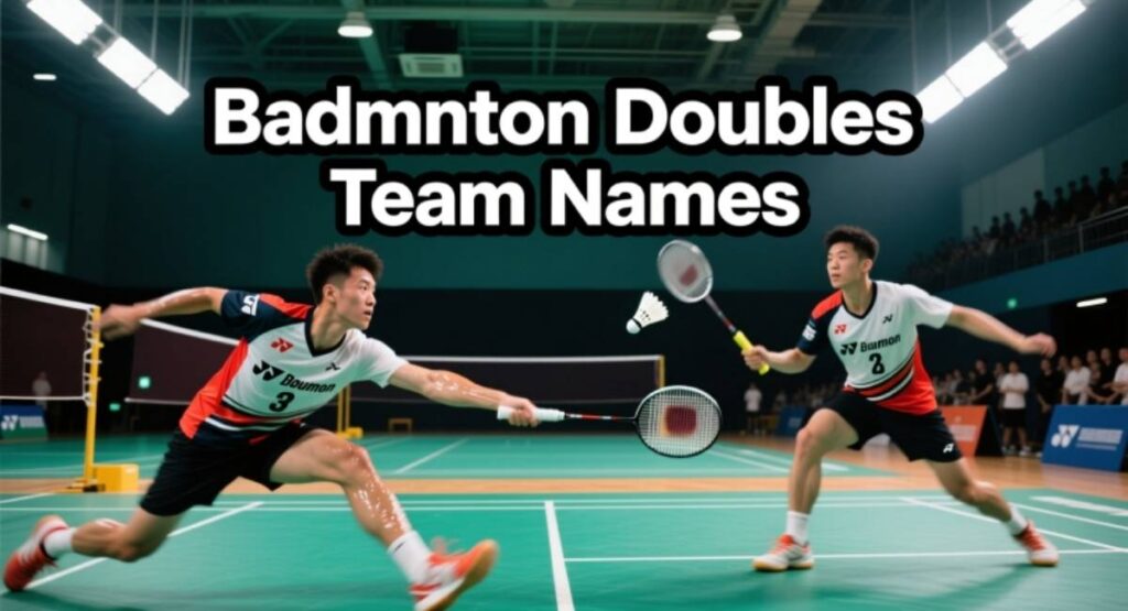 Badminton Doubles Team Names
