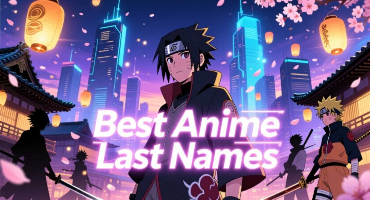 Best Anime Last Names: Top Cool, Unique, and Powerful Surnames List