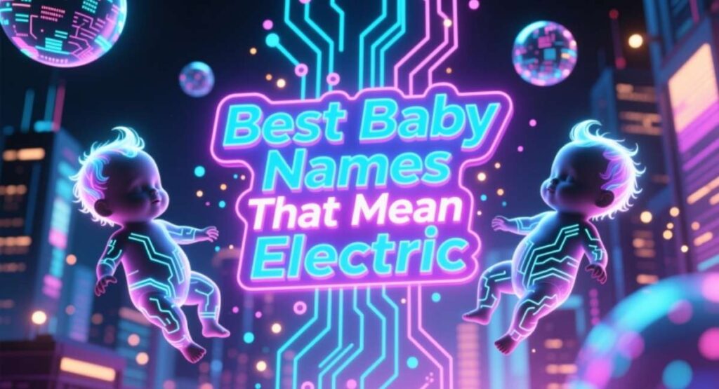 Best Baby Names That Mean Electric