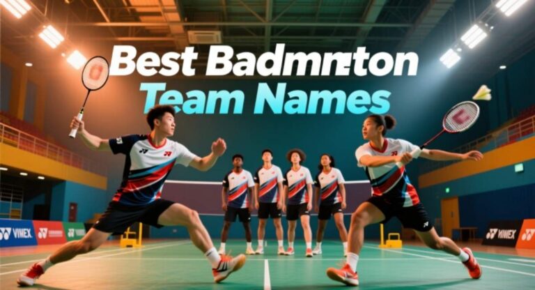 Best Badminton Team Names: Catchy, Funny & Unique Ideas for Teams