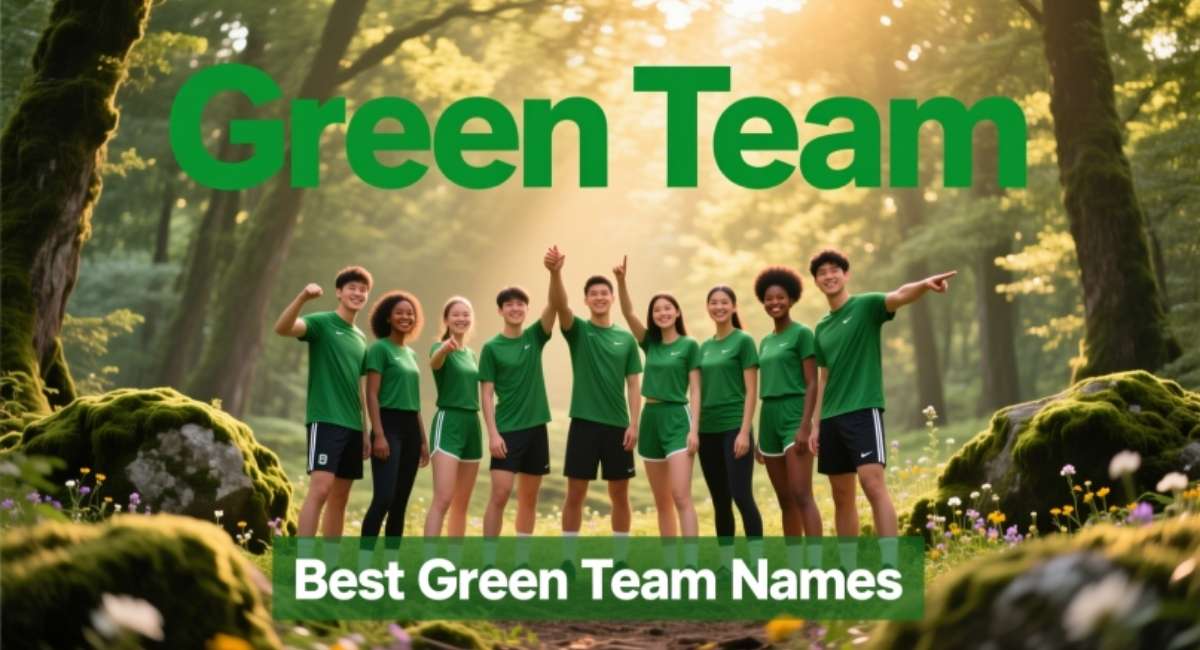 Best Green Team Names: Creative, Cool, and Unique Ideas for Eco Teams