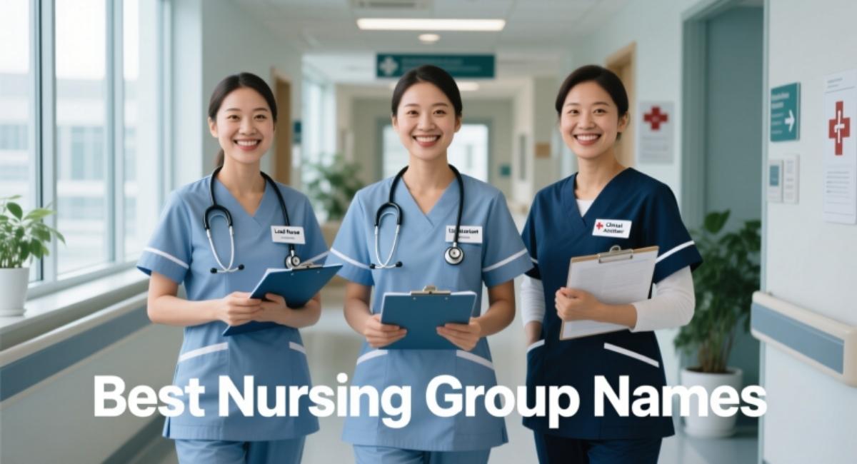 Best Nursing Group Names:  Creative, Funny & Unique Ideas for Every Team