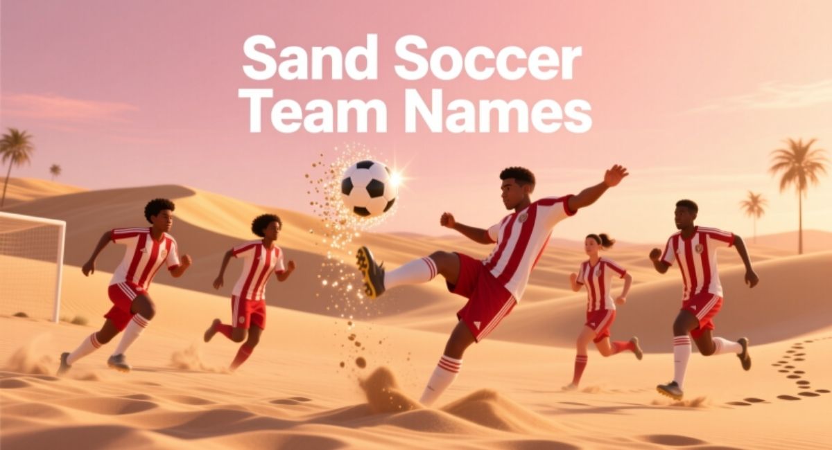 Best Sand Soccer Team Names: Cool, Funny & Unique Beach Team Ideas