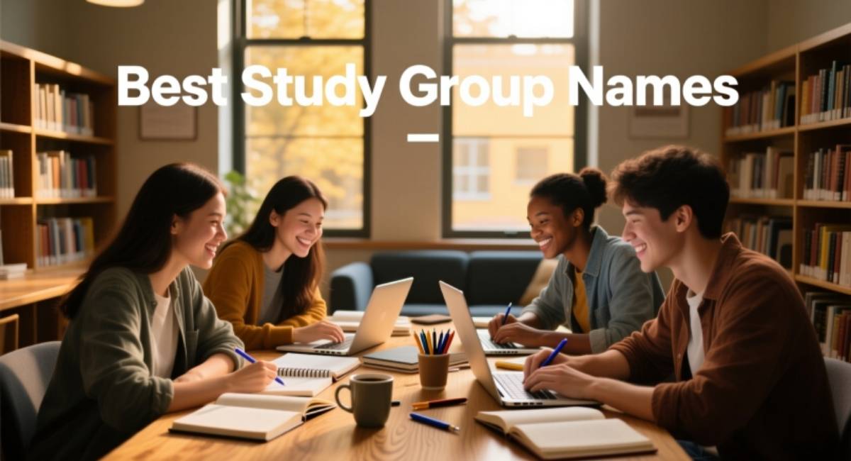 Best Study Group Names: Creative, Fun, Motivational Ideas for All Students