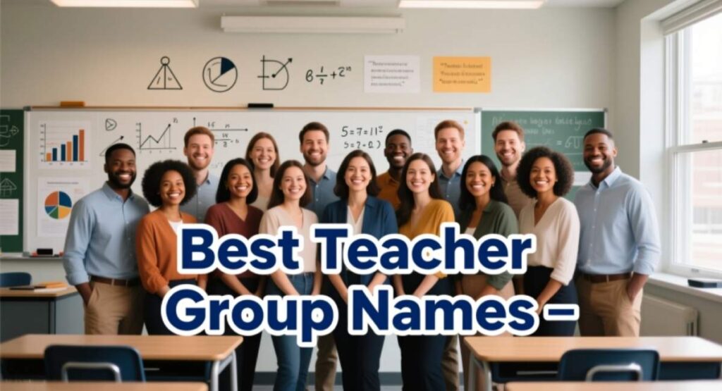 Best Teacher Group Names