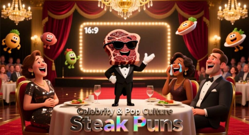 Celebrity & Pop Culture Steak Puns