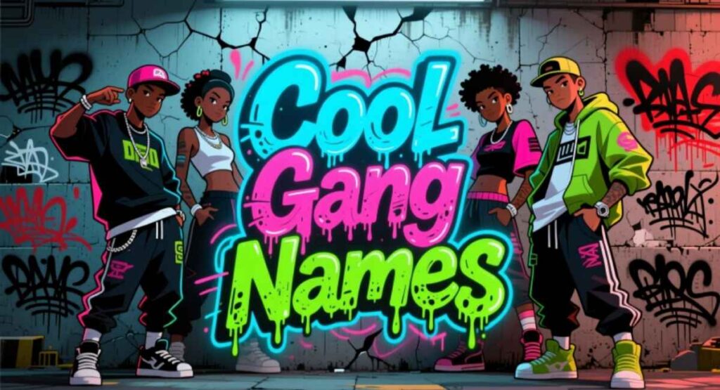 Cool Gang Names