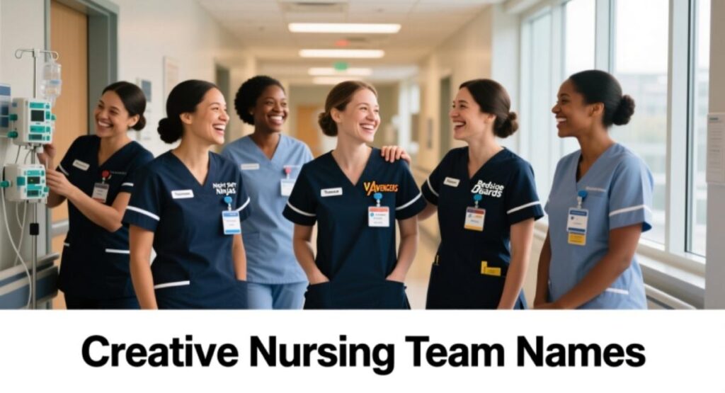 Creative Nursing Team Names