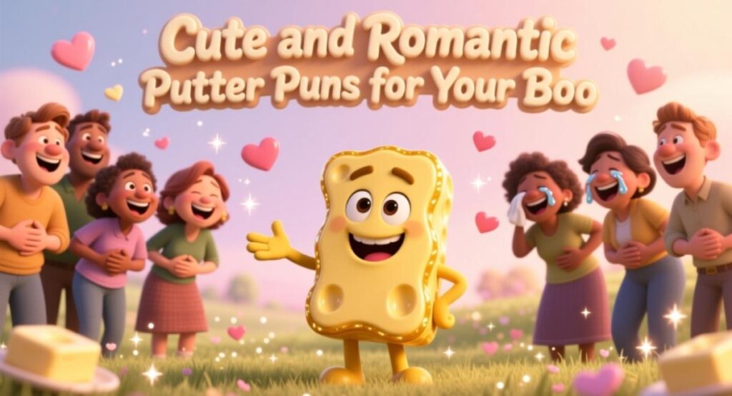Cute and Romantic Butter Puns for Your Boo