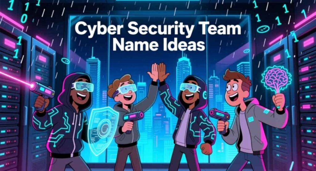 Cyber Security Team Name Ideas