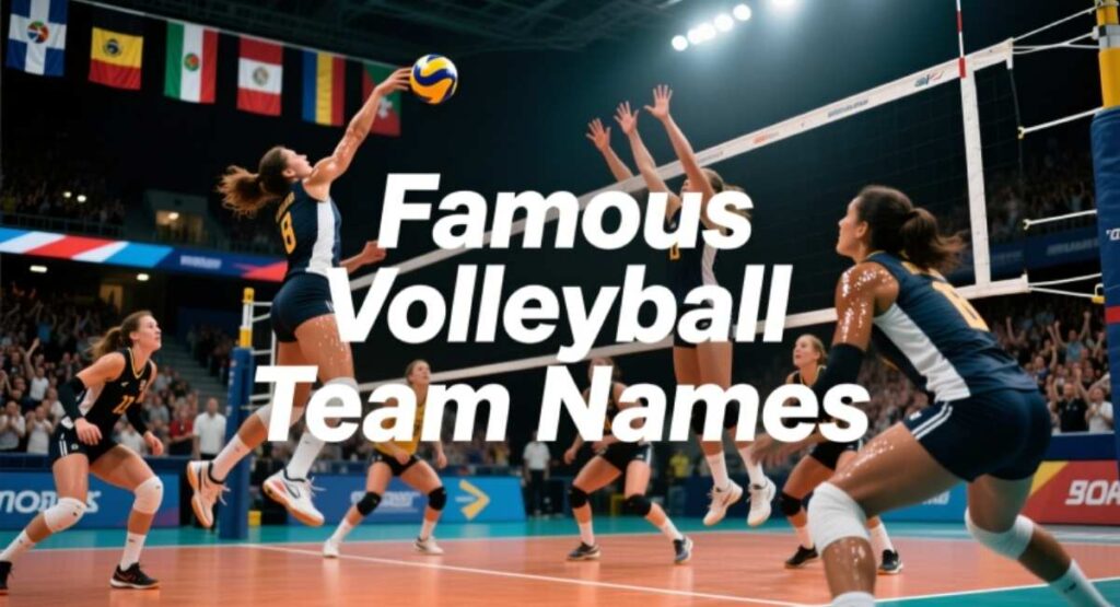 Famous Volleyball Team Names