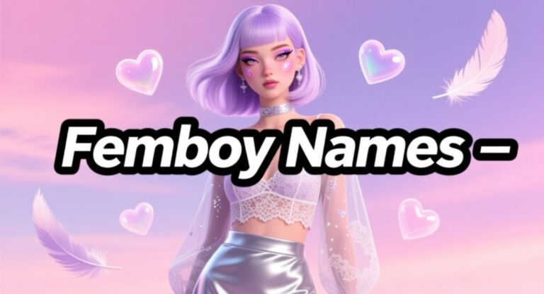 Femboy Names: Cute, Cool, Trendy & Unique Names for Every Personality