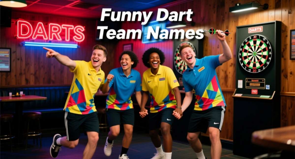 Funny Dart Team Names: Clever, Punny & Memorable Names for Every League