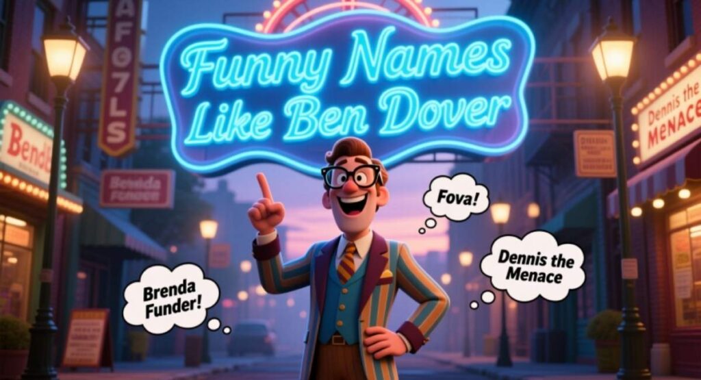 Funny Names Like Ben Dover