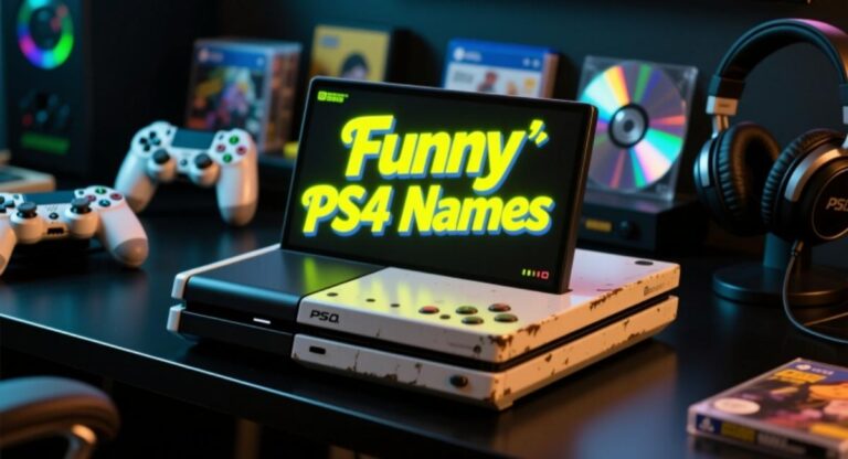 Funny PS4 Names: Clever, Silly, and Unique Gamer Tags