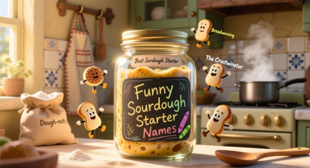 Funny Sourdough Starter Names