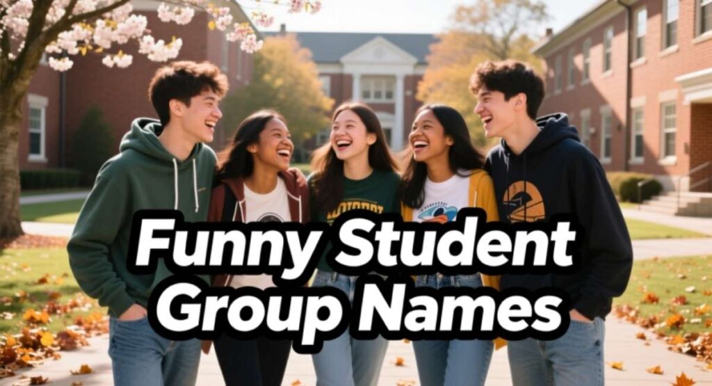 Funny Student Group Names