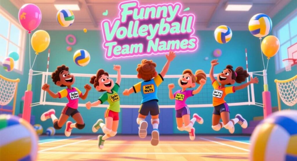 Funny Volleyball Team Names