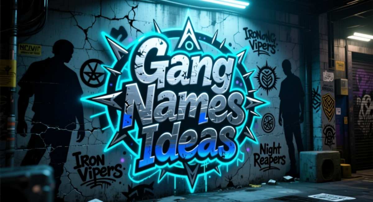 Gang Names Ideas: Unique, Cool, Funny & Powerful Names for Your Group