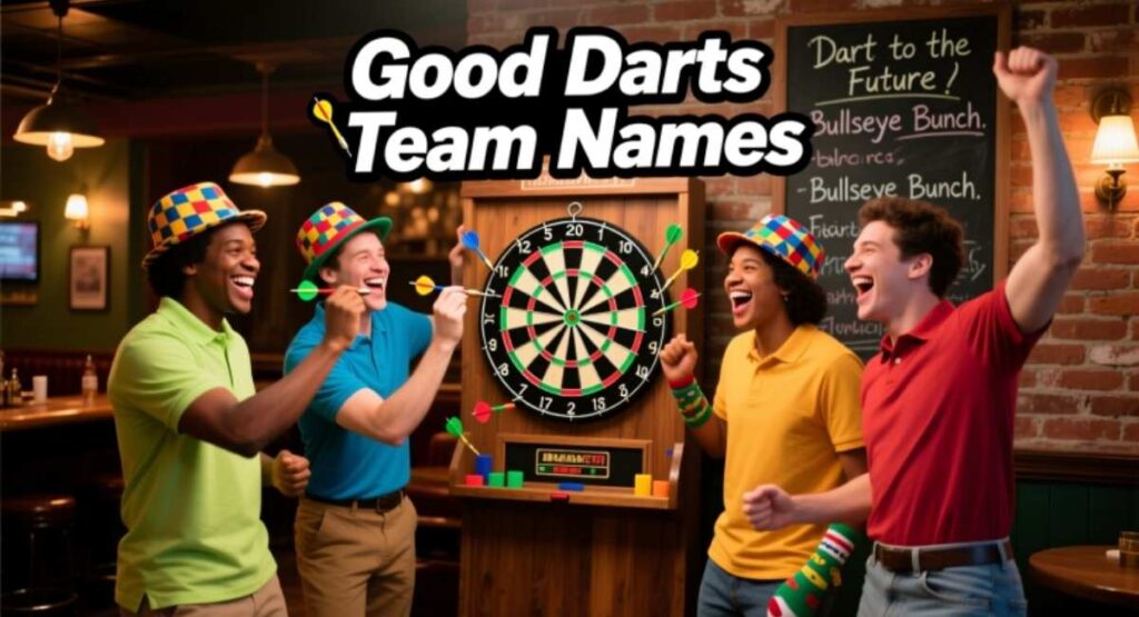 Good Darts Team Names