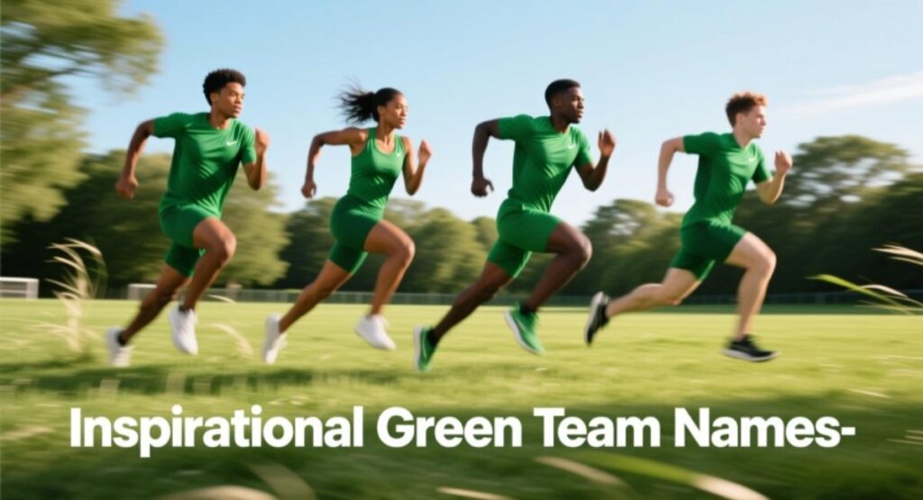 Inspirational Green Team Names
