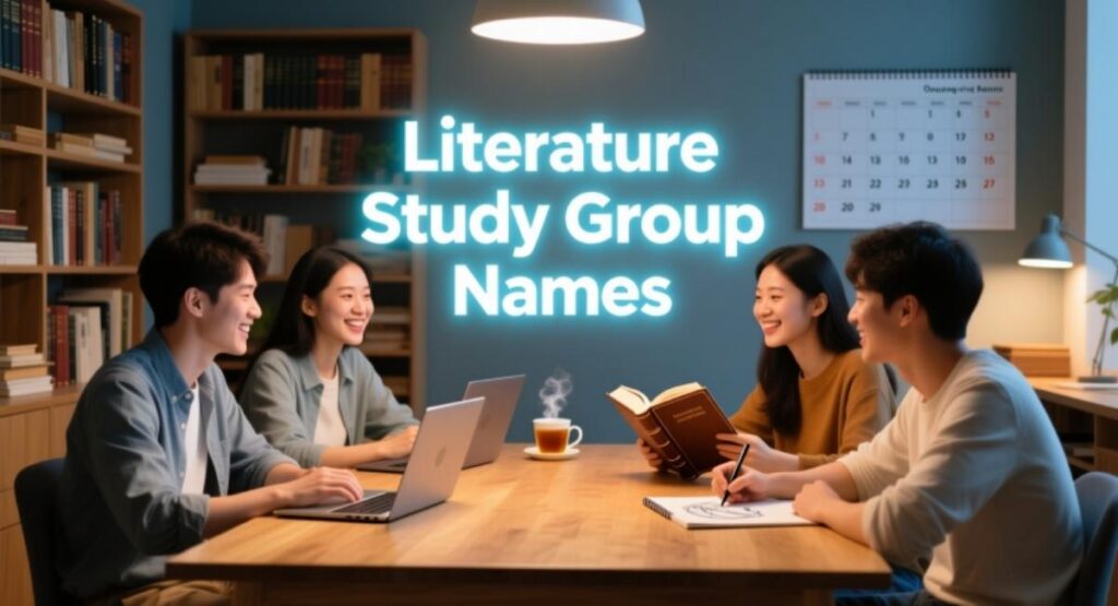 Literature Study Group Names