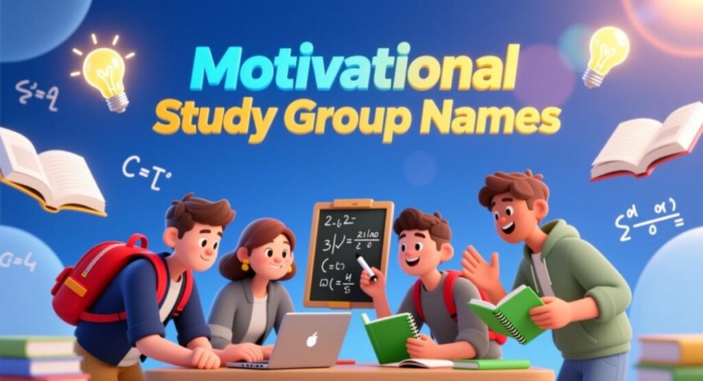 Motivational Study Group Names