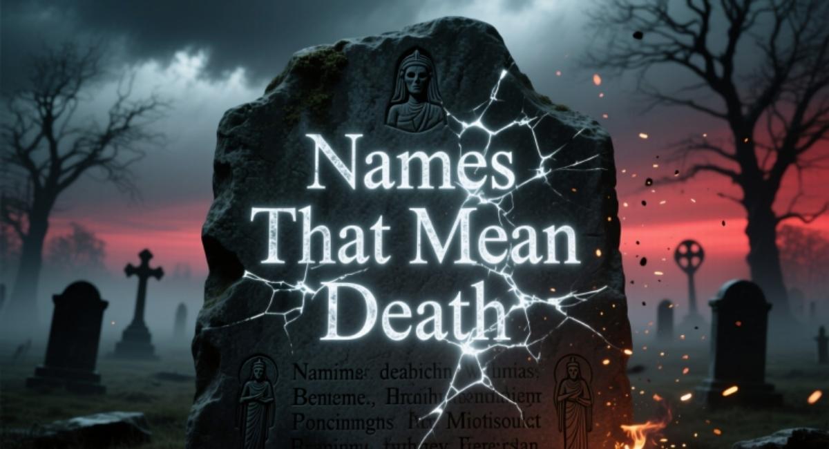 Names That Mean Death for Boys, Girls & Unisex With Powerful Meanings