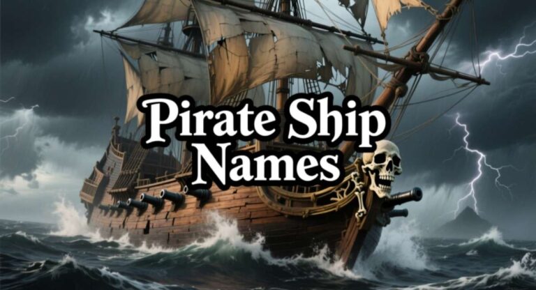 Pirate Ship Names: Scary, Funny, Cool & Legendary Names for Every Captain