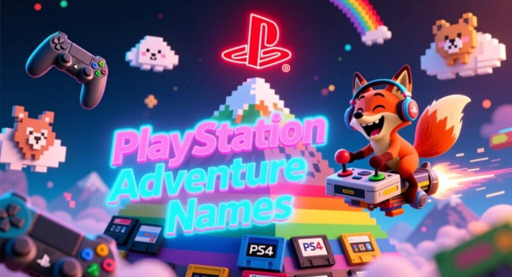 PlayStation Adventure Names