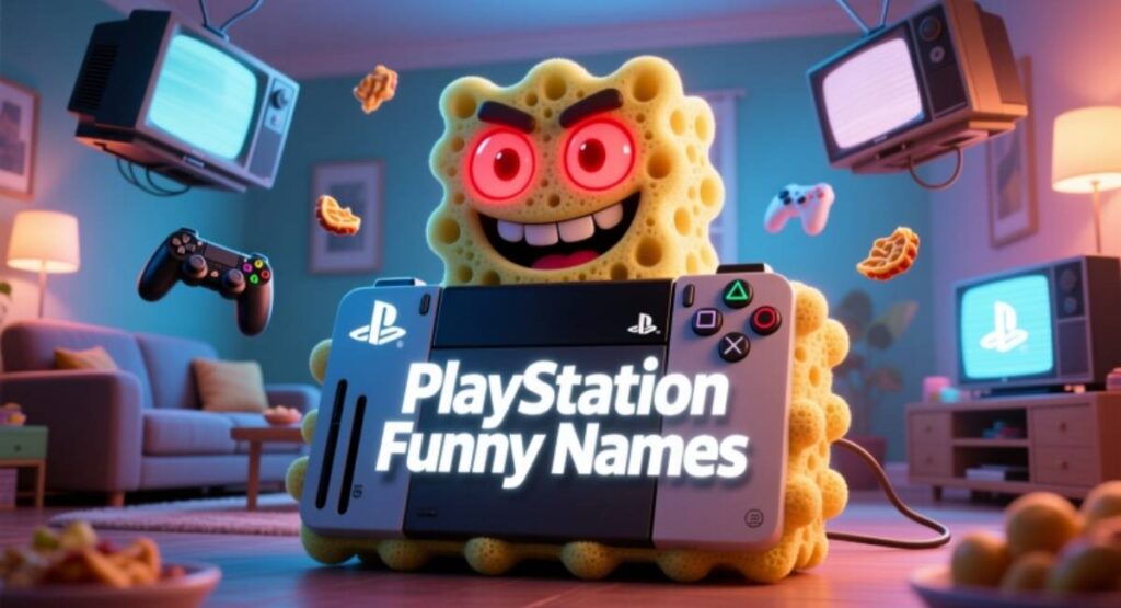 PlayStation Funny Names