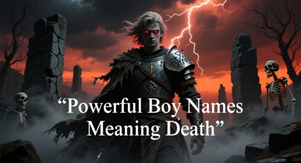 Powerful Boy Names Meaning Death