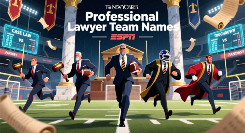 Professional Lawyer Team Names