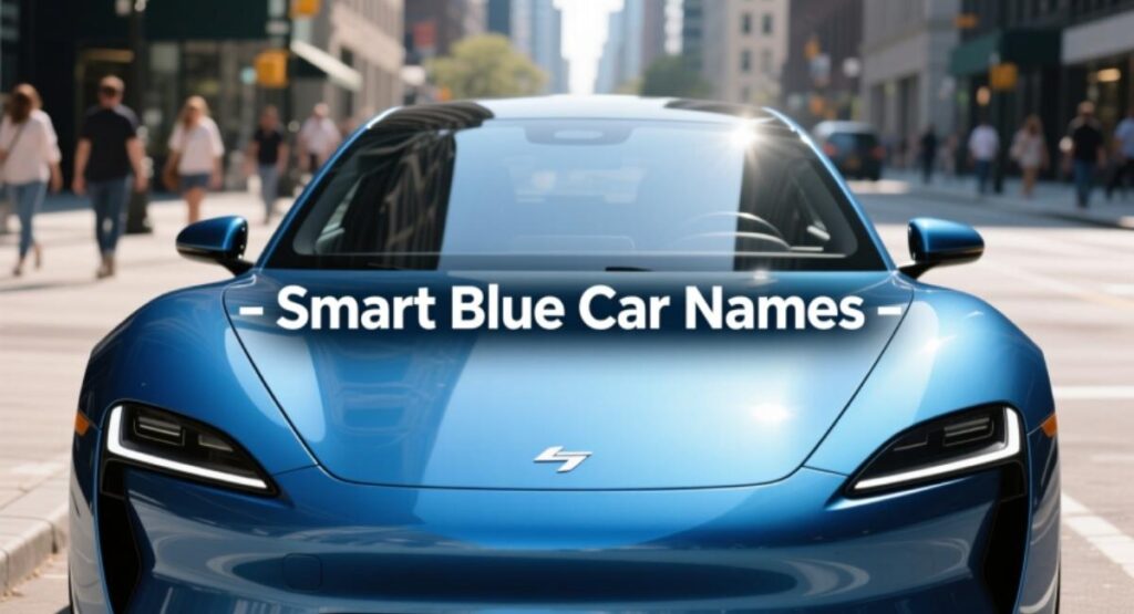 Smart Blue Car Names