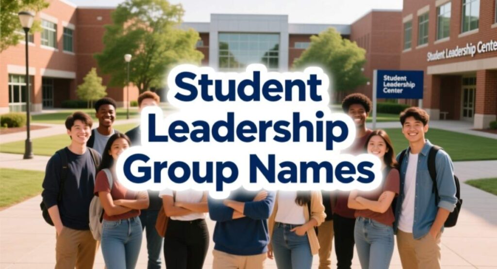 Student Leadership Group Names