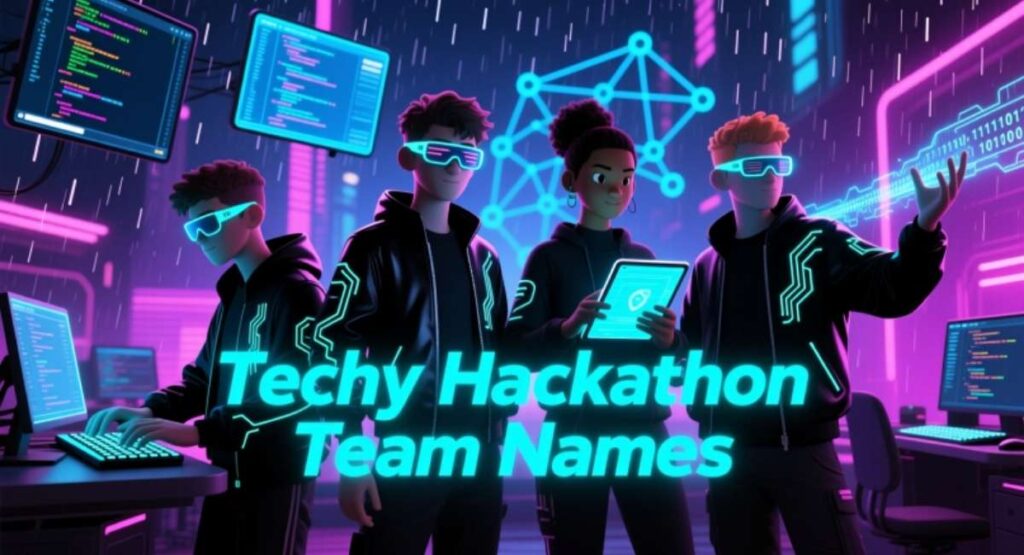 Techy Hackathon Team Names