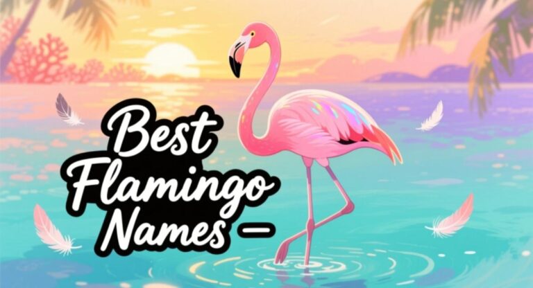 1000+ Best Flamingo Names – Cute, Funny, Unique Names for Boys, Girls & Pets