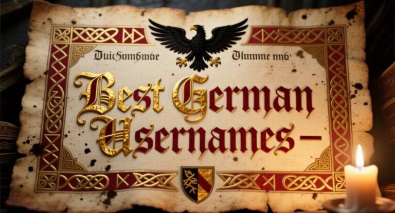 Best German Usernames | Unique, Cool, Cute & Creative Names for Any Account