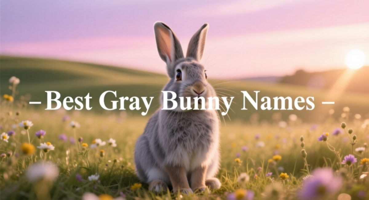 Best Gray Bunny Names – Cute, Funny & Unique Names for Your Pet Gray Rabbit