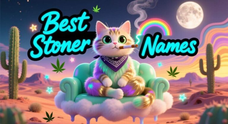 Best Stoner Cat Names | Funny, Cute & Unique Names for Chill Cats